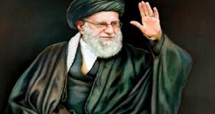 مراسم شعر خوانی برای رهبر شهید